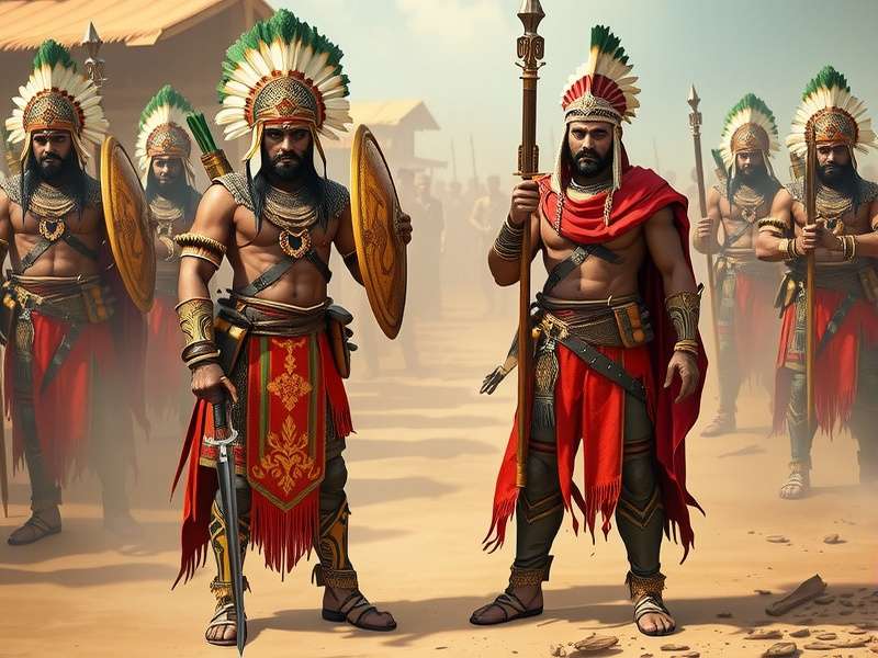 Anise Warrior Masala Mayhem Indian costumes